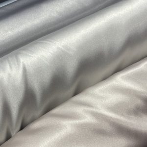 Satin elastic nuante de gri
