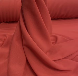Voal dens coral-orange