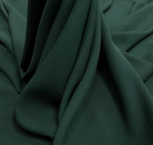 Euro crep cu elastan verde inchis