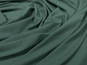 Euro crep cu elastan verde-prafuit