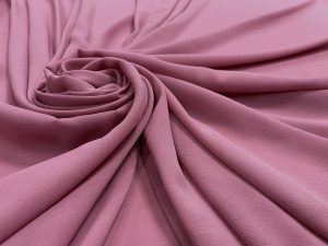 Euro crep cu elastan roz-prafuit