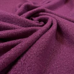 Stofa boucle magenta