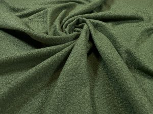 Stofa boucle verde olive