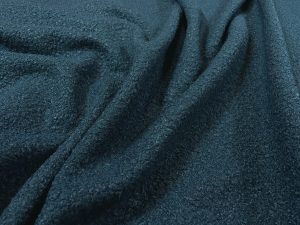 Stofa boucle albastru-marin