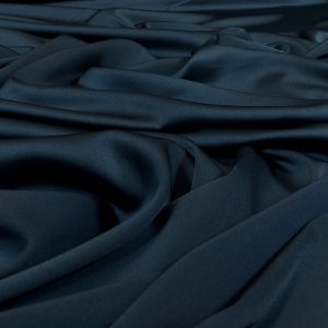 Tafta elastica Roselyn albastru-marin inchis
