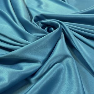 Satin gros elastic turcoaz