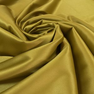 Satin gros elastic Golden Olive