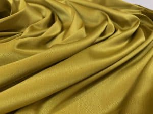 Satin gros elastic Golden Olive