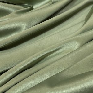 Satin gros elastic verde-olive deschis