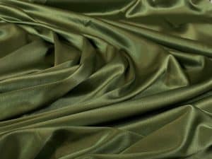 Satin gros elastic verde-lime