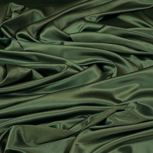 Satin gros elastic verde-avocado