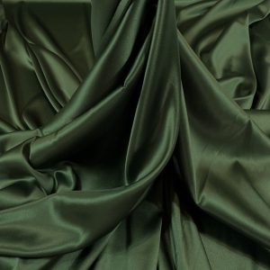Satin gros elastic verde-avocado