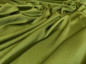 Crep satinat Cady verde-lime