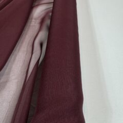 Voal subtire burgundy-marsala