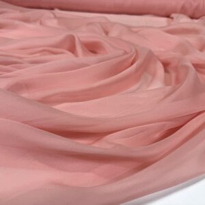 Voal subtire piersiciu-rose