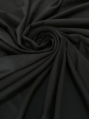 Jerse negru de bumbac