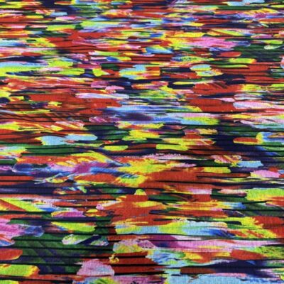 Jerse imprimeu multicolor