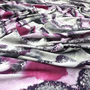 Jacquard subtire imprimat