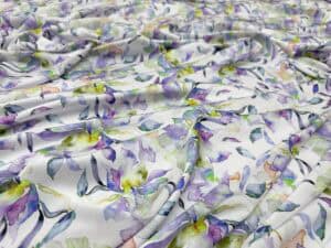 Imitatie satin matase imprimat