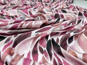 Imitatie satin matase imprimat
