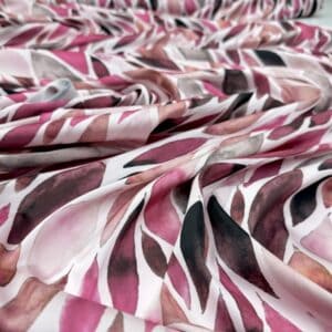 Imitatie satin matase imprimat