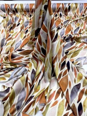 Imitatie satin matase imprimat