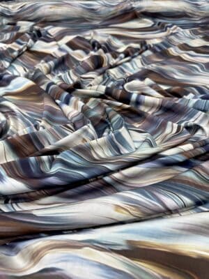 Imitatie satin matase imprimat