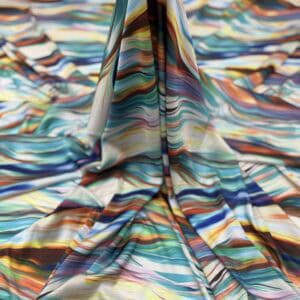 Imitatie satin matase imprimat