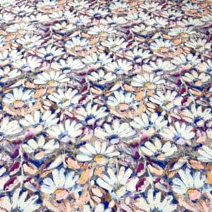 Imitatie satin matase imprimat