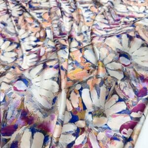 Imitatie satin matase imprimat