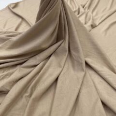 Jerse de bumbac bej-nude