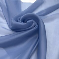 Organza bleu petrol