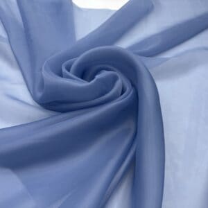 Organza bleu petrol