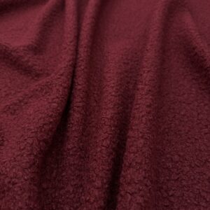 Stofa boucle bordeaux