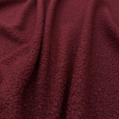 Stofa boucle bordeaux