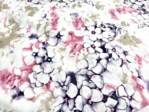 Bumbac ranforce imprimeu floral