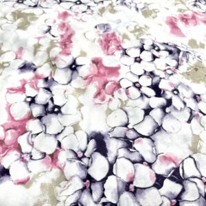 Bumbac ranforce imprimeu floral