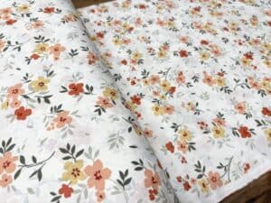 Bumbac ranforce imprimeu floral