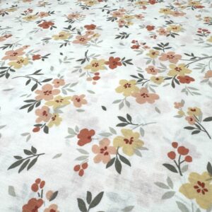 Bumbac ranforce imprimeu floral