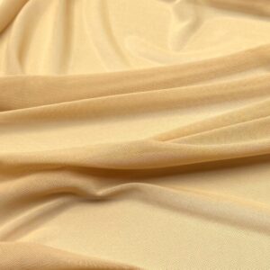 Tulle mesh elastic bej-ocru