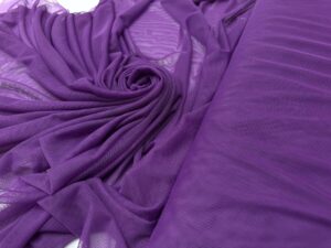 Tulle mesh elastic mov intens