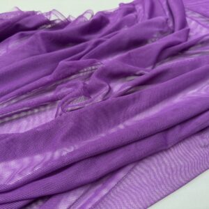 Tulle mesh elastic mov intens