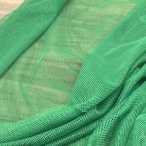 Tulle mesh elastic verde crud