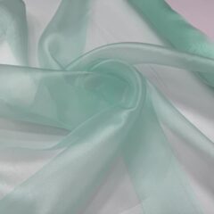 Organza decor verde aqua