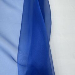 Organza decor albastra