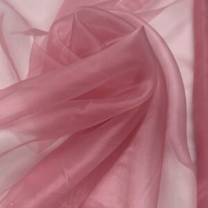 Organza decor roz