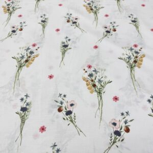 Bumbac ranforce imprimeu floral
