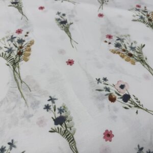 Bumbac ranforce imprimeu floral