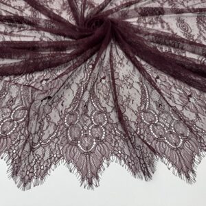 Dantela tip Chantilly burgundy