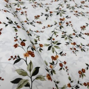 Bumbac ranforce imprimeu floral